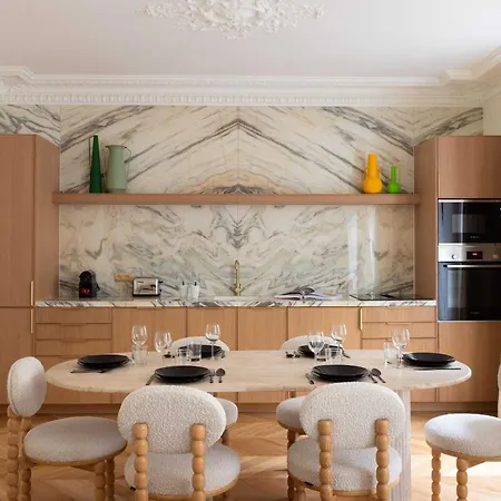 דירה Sumptuous Flat For 6 People Etoile *