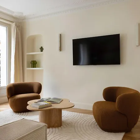 Sumptuous Flat For 6 People Etoile شقة باريس