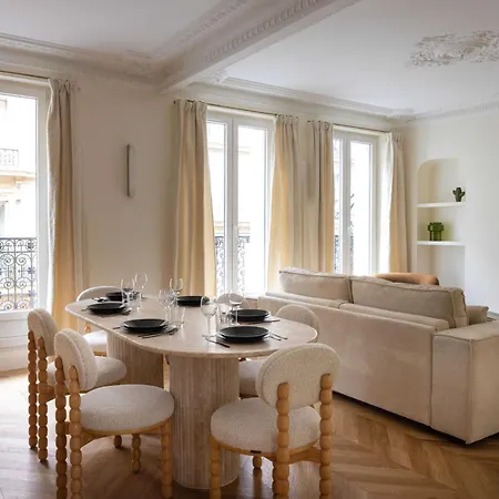 Sumptuous Flat For 6 People Etoile Paris